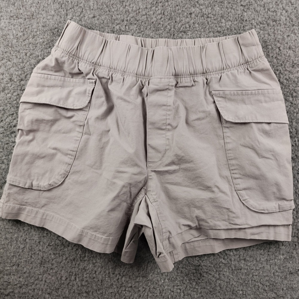 Mountain Hardwear Cargo Hiking Shorts Small Womens Gray Stretch